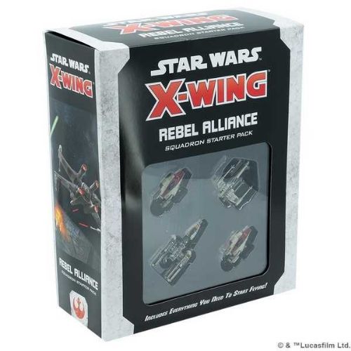 Star Wars X-Wing Rebel Alliance Squadron Starter Pack